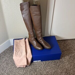 Stuart Weitzman Over the knee City Boot Brown Over the Knee Boots